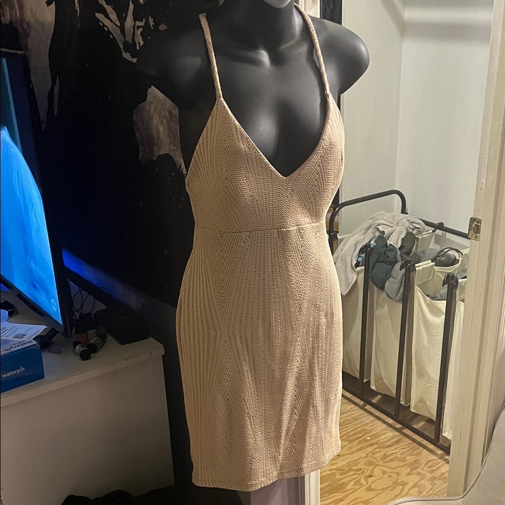 Forever 21 Beige Mini Dress
